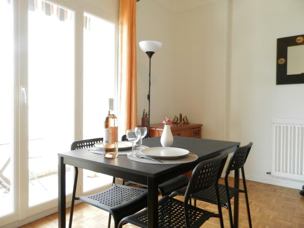 Les Pins . 2 P Calme Et Terrasse Apartamento Nice Exterior foto